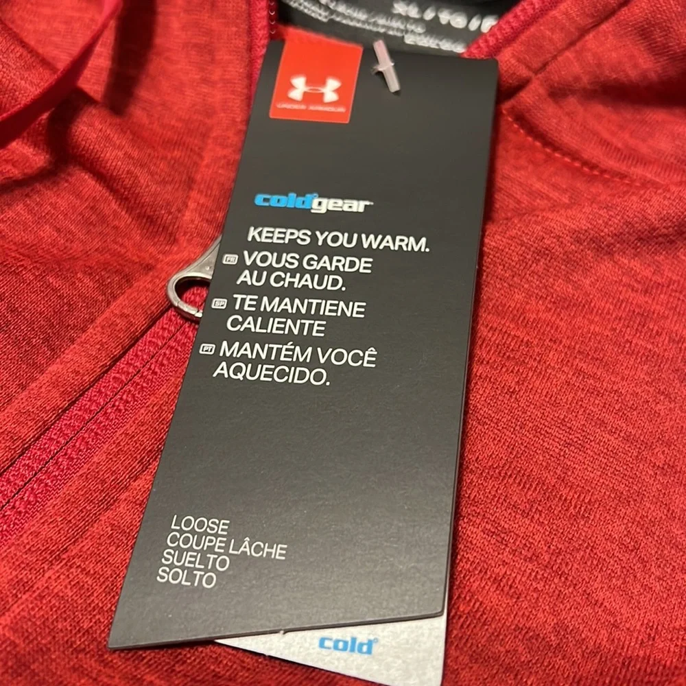 NWT MENS UNDER ARMOUR FLEECE JACKET - Picture 6 of 7